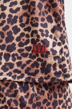 PIJAMA M/CORTA Y SHORT JERSEY WILD SOUL PJ (609-26) - Victoria Garrido Lenceria