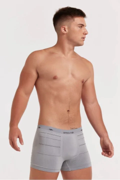BOXER SIN COSTURA TACTEL RAYADO (5005T) - tienda online