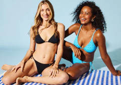 DOS PIEZAS TRIANGULO C/ALM Y LESS P/ATAR MARILYN (4249SY)