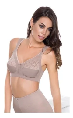 REDUCTOR LYCRA ENCAJE POWERNET ESTRUCTURADO SIN ARO (948) - Victoria Garrido Lenceria