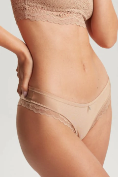 VEDETINA MICROFIBRA Y PUNTILLA ODILE (6397)