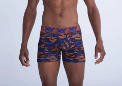 BOXER CINTURA EXPUESTA ALGODON Y LYCRA CAMUFLADO (1362X)