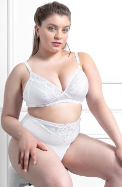 UNIVERSAL LYCRA TOP CONTROL Y ENCAJE (6994)