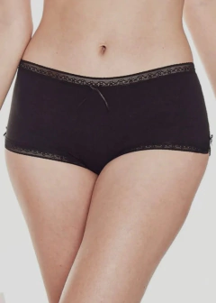BOXER DAMA ALGODON Y PUNTILLA (4755)