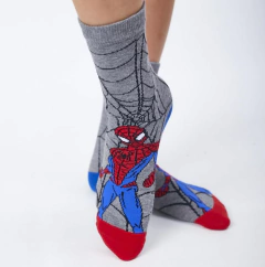 MEDIA CANA NENE ALGODON SPIDERMAN (1216C) - Victoria Garrido Lenceria