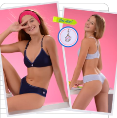 CULOTTELESS JUVENIL ALGODON SCHOOL TIME (3011C)