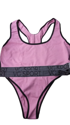 CONJ DEPORTIVO TOP Y VEDETINA ELASTICO LINEA BBB (2151G) - comprar online