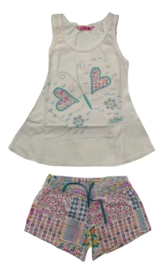 PIJAMA NENA SIN MANGAS (8019)