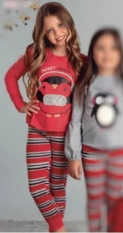 PIJAMA NENA M/L P/LARGO C/ PUNO (12397)