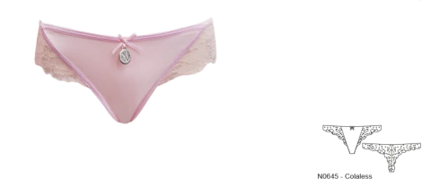 COLALESS LYCRA CON PUNTILLA ONDINA (N0645)