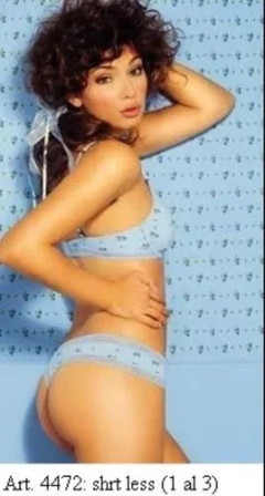 CULOTTELESS ALGODON Y LYCRA CON PUNTILLA (4472)