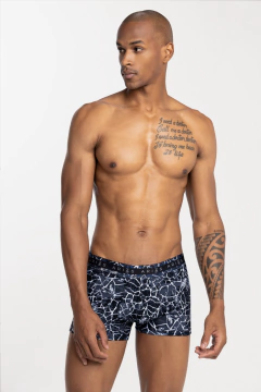 BOXER ALGODON LYCRA ESTAMPADO (93002) - comprar online