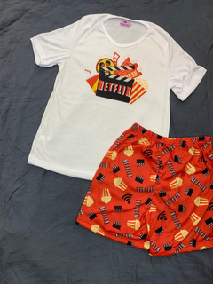 PIJAMA M/CORTA Y SHORT PERSONAJES (905)