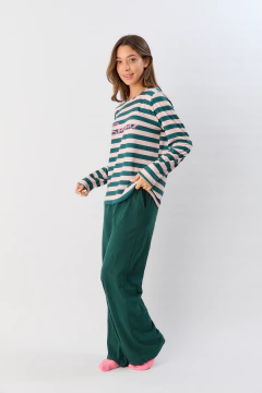 PIJAMA M/LARGA P/LARGO JERSEY SPUM BONJOUR (659-25) - comprar online