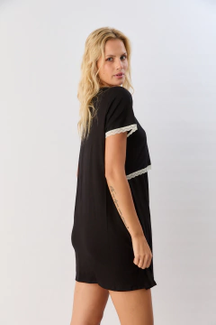 CAMISON MATERNAL M/CORTA SWEET MOM (2688-25) - Victoria Garrido Lenceria