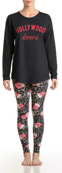 PIJAMA M/LARGA Y CALZA (ME40000F20)