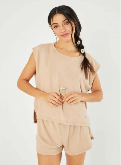 PIJAMA M/CORTA Y SHORT MORLEY MOOD UP (7102) - tienda online