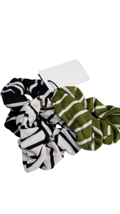 PACK X3 SCRUNCH PARA EL CABELLO WINTER GRANDES (21MP) - comprar online