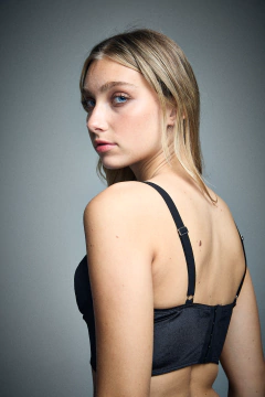 CORSET CON ARO VELVET Y MICROTUL LIPA (168-188) - comprar online