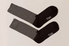 MEDIA CANA HOMBRE MORLEY ALGODON BICOLOR (1691T)