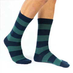 MEDIA 3/4 ALGODON HOMBRE FANTASIA (6303) en internet