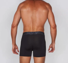 BOXER CINTURA EXPUESTA MICROFIBRA LISO (3691)