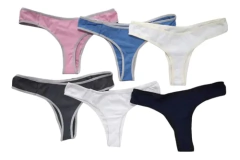 PACK X6 COLALESS ALGODON LINEA BBB (6P1150) - tienda online