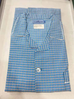 PIJAMA HOMBRE M/LARGA P/LARGO CAMISA T. 46 - 54 (509MS) en internet