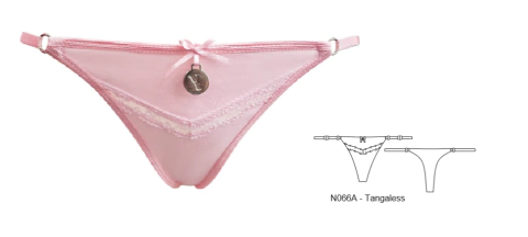 COLALESS REGULABLE ALGODON CON PUNTILLA ANGOSTA ELINA (N066A)