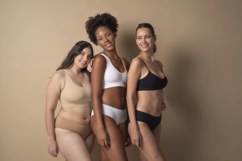 PACK X3 TIRO CORTO ALGODON MIX LISOS (A047)