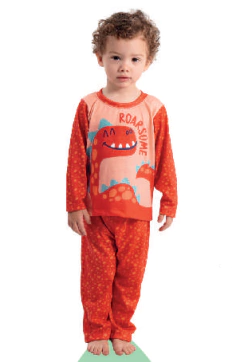 PIJAMA BEBE M/LARGA P/LARGO ALGODON ESTAMPADO (16240) - comprar online