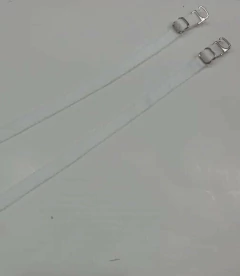 PACK X4 BRETEL ELASTICO 11 MM. GANCHO METALICO (BR5.4)