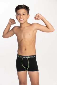 BOXER NENE ALGODON Y LYCRA CINTURA EXPUESTA (23901) - Victoria Garrido Lenceria