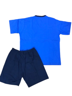 PIJAMA HOMBRE M/CORTA P/CORTO CUELLO EN V T:46-54 (600MS) - comprar online