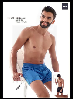 BOXER ALGODON YERSEY LISO T:62-72 (618MEE) - comprar online