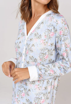 CAMISON M/LARGA ALGODON ESTAMPADO C/CARTERA (41602) en internet