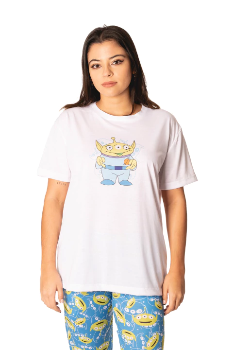 PIJAMA M/CORTA Y SHORT MARCIANITOS TOY STORY (SH411)