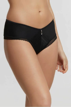 CULOTTE DE LYCRA Y PUNTILLA (8361) - tienda online