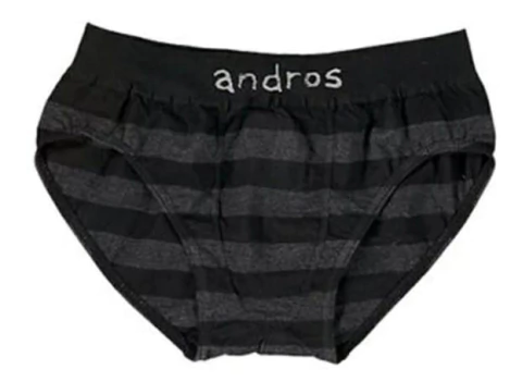 SLIP NENE SIN COSTURA ALGODON RAYADO (5508)