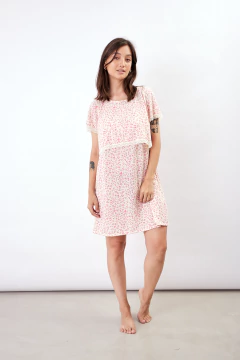 CAMISON MATERNAL MANGA CORTA (2682-22) - comprar online