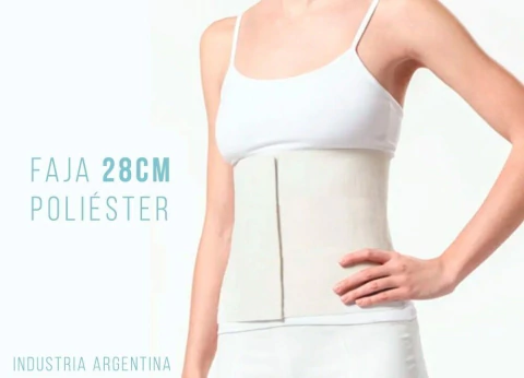 FAJA POLIESTER 28 CM UNISEX (FP28)