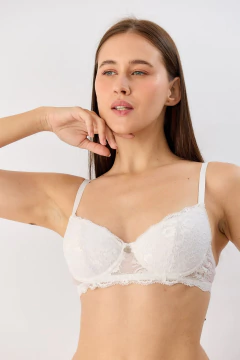 CONJ. C/ARO ENCAJE ALMOHADILLA + LESS REGULABLE VALENTINE (269-126) - Victoria Garrido Lenceria