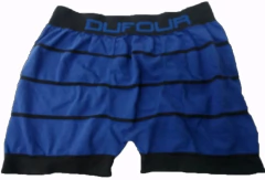 BOXER SIN COSTURA ALGODON RAYADO (11889) - comprar online