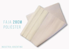 FAJA POLIESTER 24 CM UNISEX (FP24) - comprar online