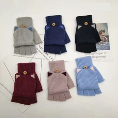 GUANTES KIDS COVERTOR DEDOS GATITO (306-A)