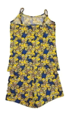 PIJAMA BRETEL FINO Y SHORT LOS SIMPSONS (TS1075)