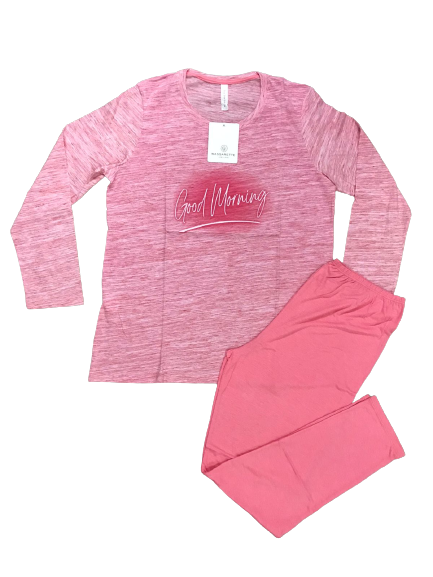 PIJAMA M/LARGA P/LARGO TALLE ESPECIAL (92422)