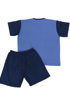 PIJAMA HOMBRE M/CORTA P/CORTO CUELLO EN V T:56-60 (600MSE) en internet