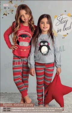 PIJAMA NENA M/LARGA C/CALZA (12398)