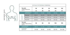 Imagen de REDUCTOR LYCRA ENCAJE POWERNET ESTRUCTURADO SIN ARO (948)
